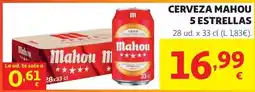 Alcampo Mahou - cerveza 5 estrellas oferta