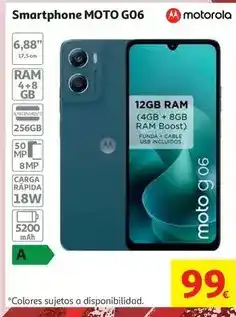 Alcampo Motorola - smartphone g06 oferta