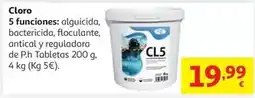 Alcampo Cloro 5 funciones oferta
