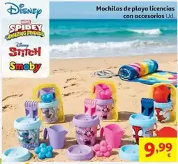Alcampo Mochila de playa stitch oferta