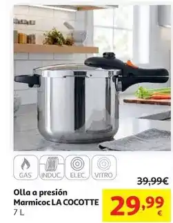 Alcampo La cocotte - olla a presión marmicoc oferta