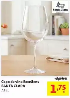Alcampo Santa clara - copa de vino excellens oferta