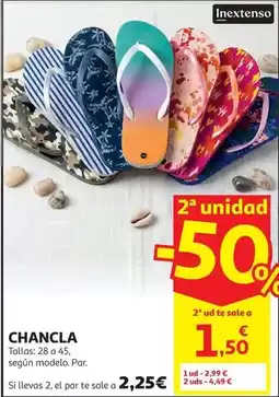 Alcampo S-bsc150500054-chancla romana estampada#36/ verde oferta