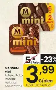 Eroski Magnum mini - helados oferta
