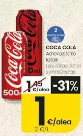 Eroski Coca-cola oferta