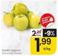 Eroski Manzana golden oferta