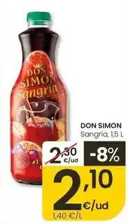 Eroski Don simón - sangría oferta