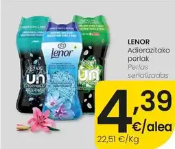 Eroski Lenor - perlas oferta