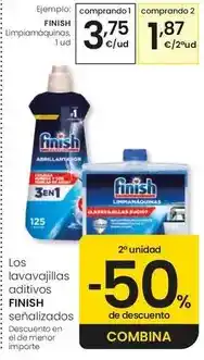 Eroski Finish - limpiamaquinas oferta