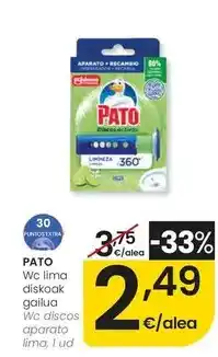 Eroski Pato - wc discos aparato lima oferta