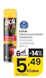 Eroski Cucal - insecticida cucarachas oferta