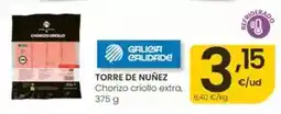Eroski Torre de núñez - chorizo criollo extra oferta