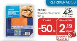 Eroski Eroski - salmon ahumado oferta