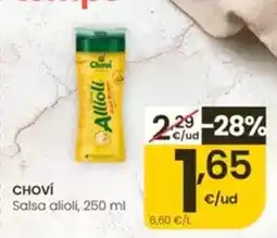 Eroski Chovi - salsa alioli oferta