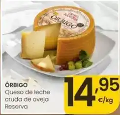 Eroski Orbigo - queso de leche cruda de oveja reserva oferta