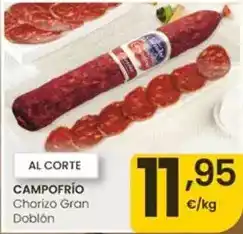 Eroski Campofrío - chorizo gran doblon oferta