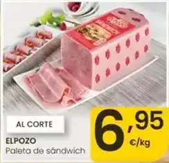 Eroski Elpozo - paleta de sándwich oferta