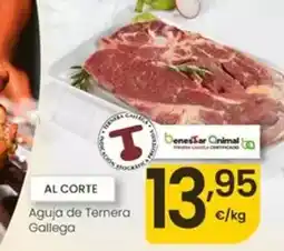 Eroski Aguja de ternera gallega oferta