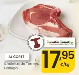 Eroski Chuletas de ternera gallega oferta