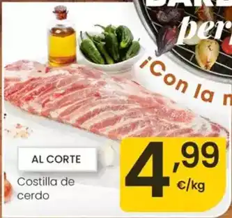 Eroski Costilla de cerdo oferta