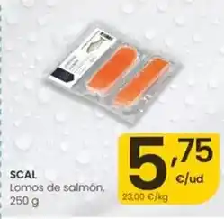Eroski Scal - lomos de salmon oferta
