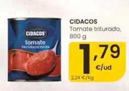 Eroski Cidacos - tomate triturado oferta