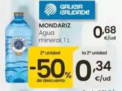Eroski Mondariz - agua mineral oferta
