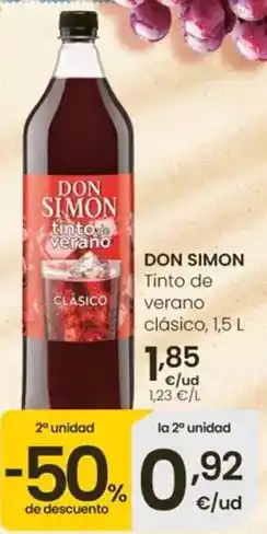 Eroski Don simón - tinto de verano clasico oferta