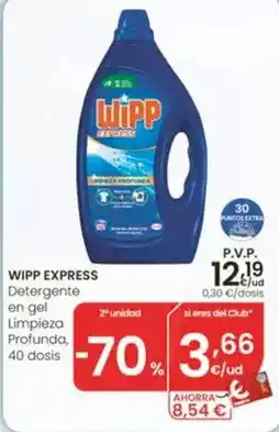 Eroski Wipp express - detergente en gel limpieza profunda oferta