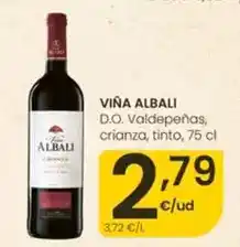 Eroski Viña albali - d.o. valdepenas, crianza, tinto oferta