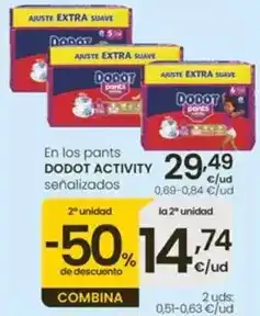 Eroski Dodot - en los pants acivity oferta