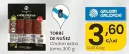 Eroski Torre de núñez - chorizo extra lomo oferta