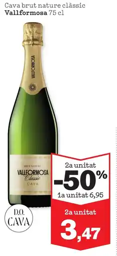 Sorli VALLFORMOSA Cava brut nature clàssic oferta
