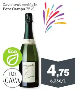 Sorli PERE CAMPS Cava brut ecològic oferta