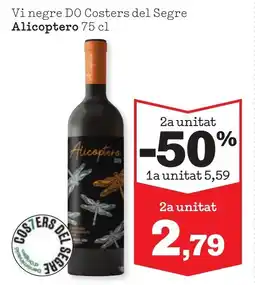 Sorli ALICOPTERO Vi negre DO Costers del Segre oferta