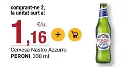 BonpreuEsclat Peroni - cervesa nastro azzurro oferta