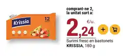 BonpreuEsclat Krissia - surimi fresc en bastonets oferta