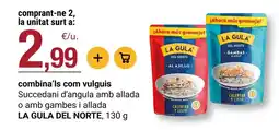 BonpreuEsclat La gula del norte - sucedeani d'angula amb allada o amb gambas i allada oferta