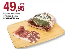 BonpreuEsclat Legado ibérico - espatlla d'enceball 50% raca iberica oferta