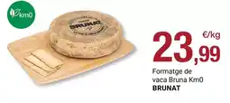 BonpreuEsclat Formatge de vaca bruna oferta