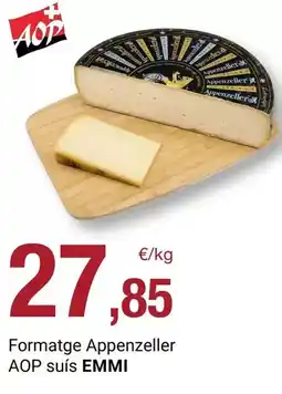 BonpreuEsclat Queso apeanzeller aop suís oferta