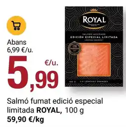BonpreuEsclat Royal - salmo fumat edicio especial limitada oferta