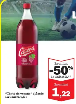 Sorli LA CASERA "Tinto de verano" clàssic oferta