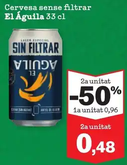 Sorli EL AGUILA Cervesa sense filtrar oferta