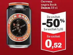 Sorli DAMM Cervesa negra Bock oferta