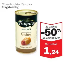 Sorli FRAGATA Olives farcides d'anxova oferta
