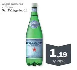 Sorli SAN PELLEGRINO Aigua mineral amb gas oferta