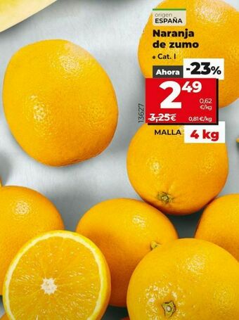 Dia Naranjas de zumo oferta