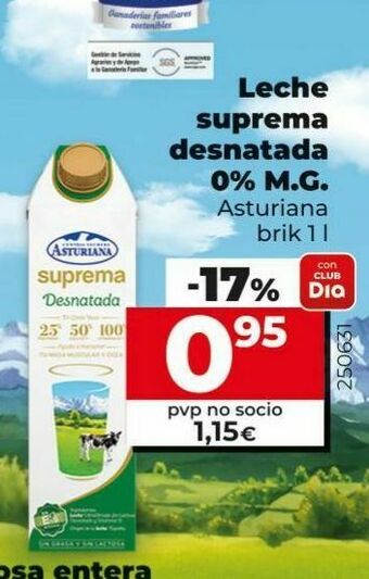 Dia Leche asturiana oferta