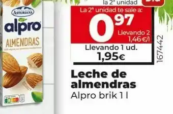 Dia Leche de almendras alpro oferta